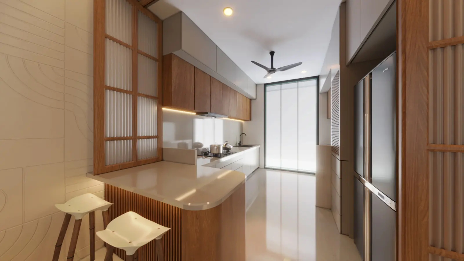 Interior view 3 – Daman Residence, turnkey execution by Pixel Solution