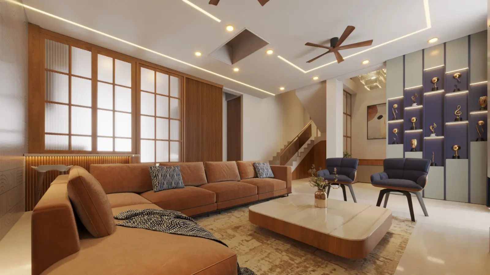 Interior view 4 – Daman Residence, turnkey execution by Pixel Solution