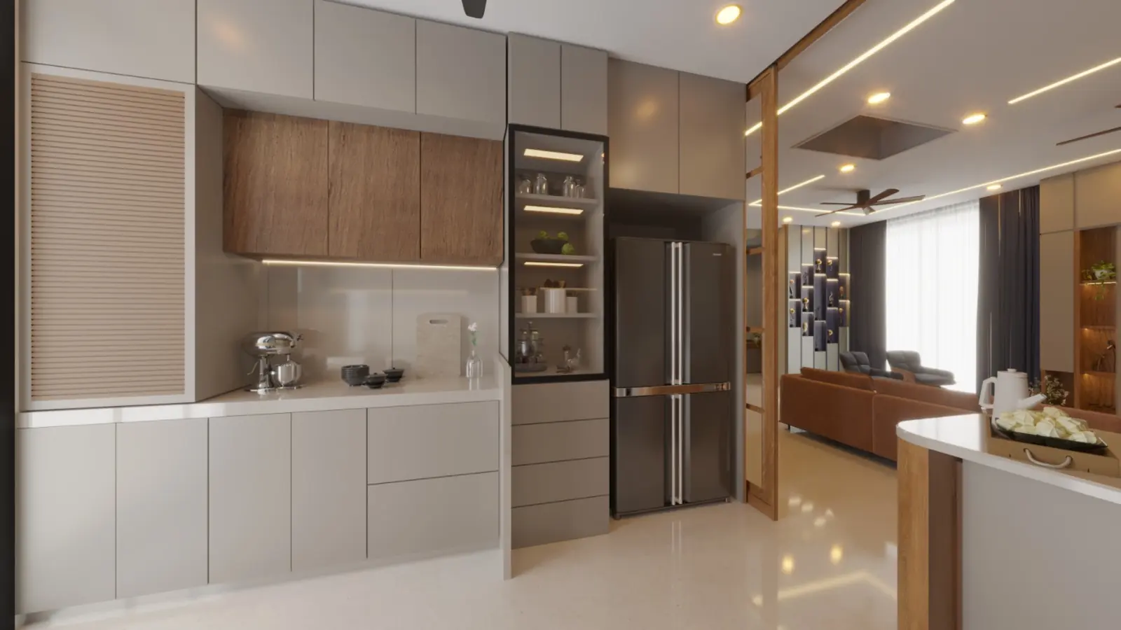 Interior view 5 – Daman Residence, turnkey execution by Pixel Solution
