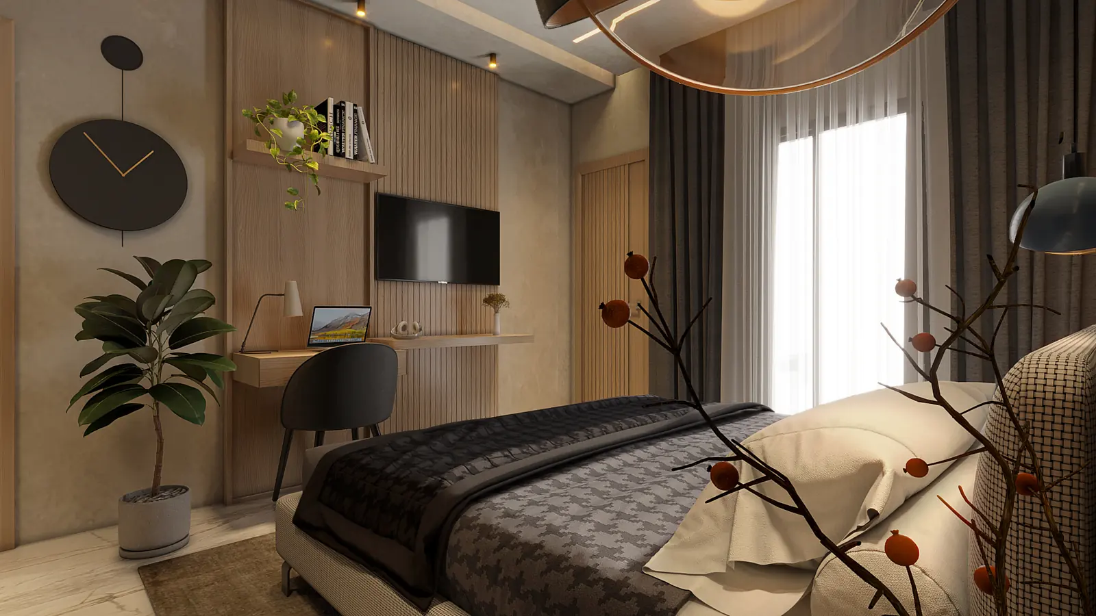 Interior view 4 – Pardi Residence, Valsad, turnkey execution by Pixel Solution