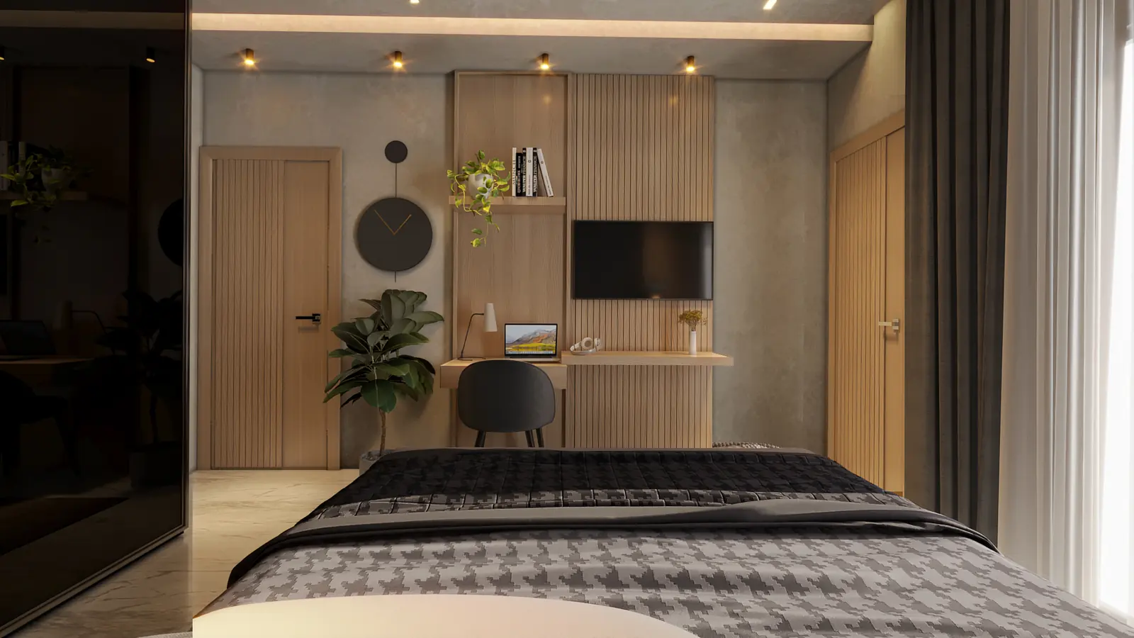 Interior view 5 – Pardi Residence, Valsad, turnkey execution by Pixel Solution